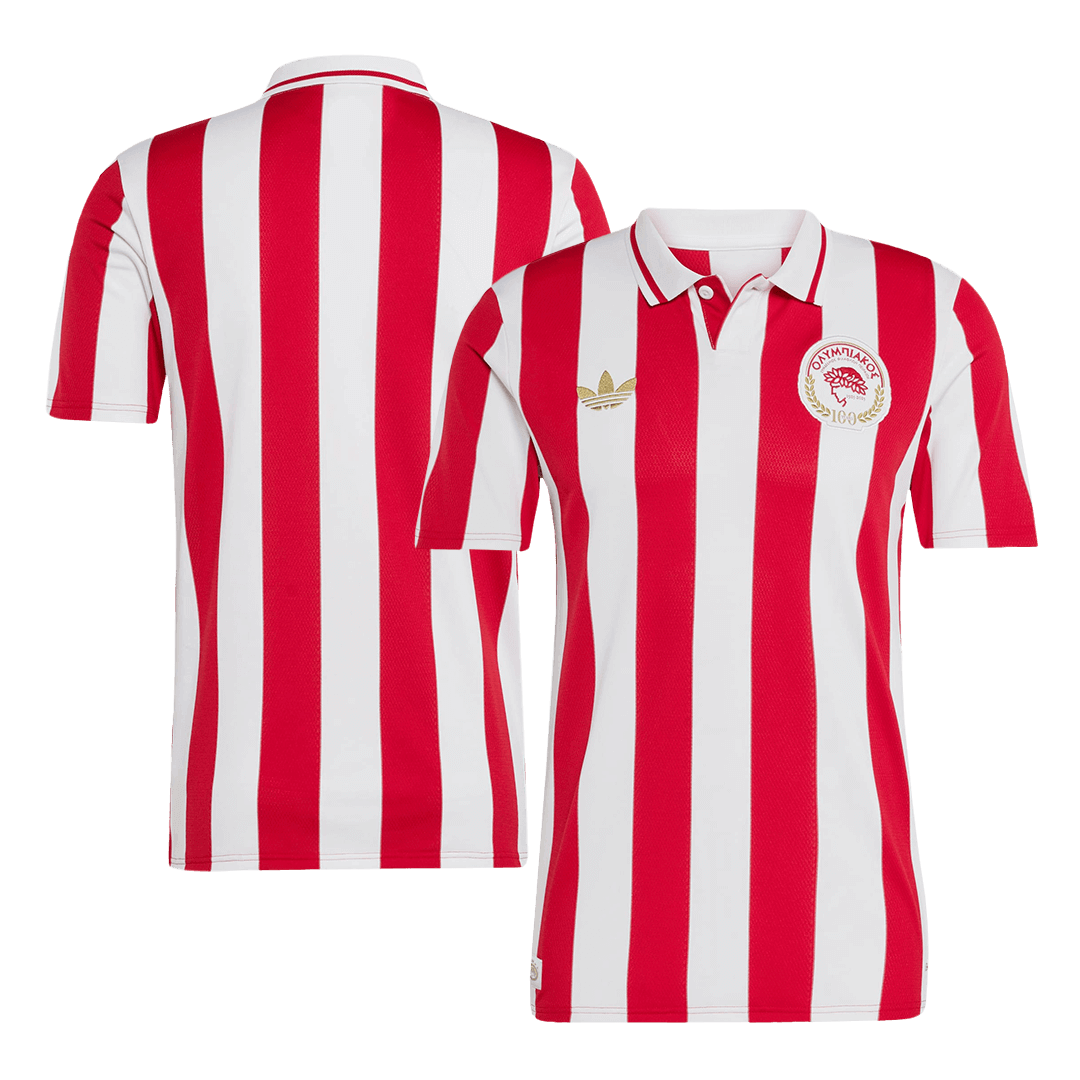 Olympiakos 100th Anniversary Soccer Jersey - Soccerdeal