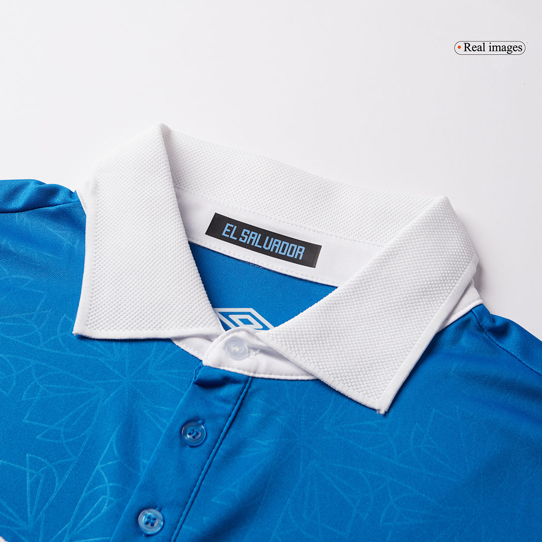 El Salvador Home Soccer Jersey 2025 - Soccerdeal