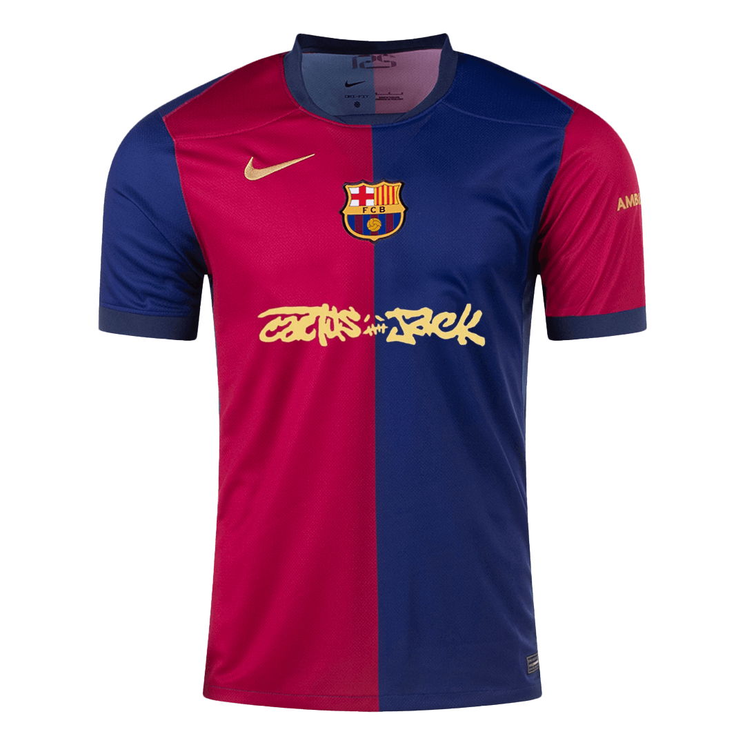 Barcelona X Travis Scott Home Soccer Jersey - Soccerdeal