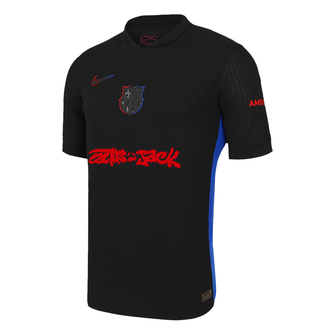 Barcelona X Travis Scott Away Soccer Jersey Player Version - Soccerdeal