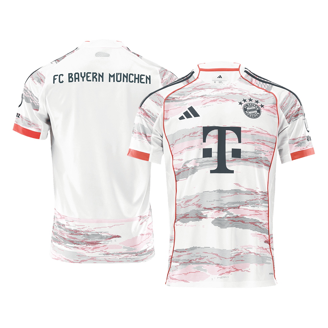 Bayern Munich Away Soccer Jersey 2025/26 - Soccerdeal