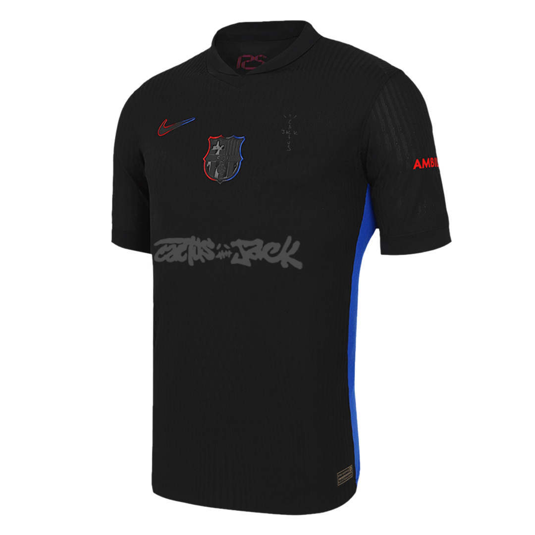 Barcelona X Travis Scott Away Soccer Jersey Player Version - Soccerdeal