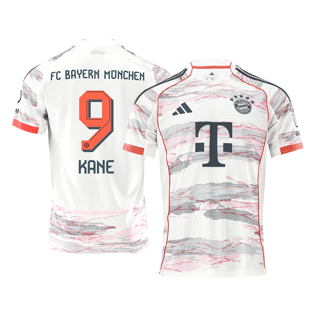 KANE #9 Bayern Munich Away Soccer Jersey 2025/26 - Soccerdeal