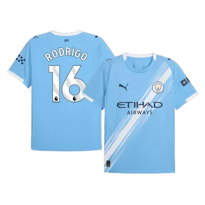 RODRIGO #16 Manchester City 
 Home Soccer Jersey 2025/26 - Soccerdeal