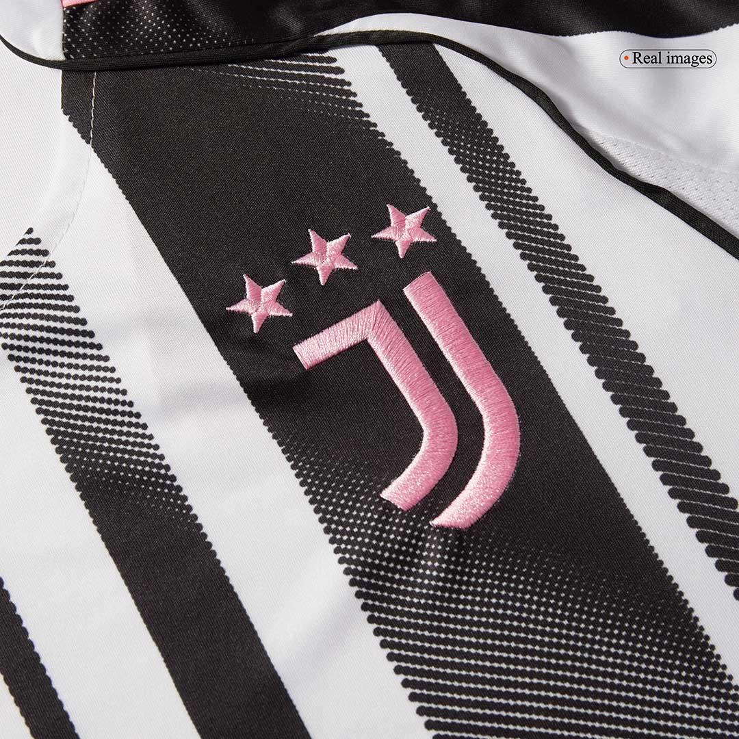 Juventus Home Soccer Jersey Kit(Jersey+Shorts) 2025/26 - Soccerdeal