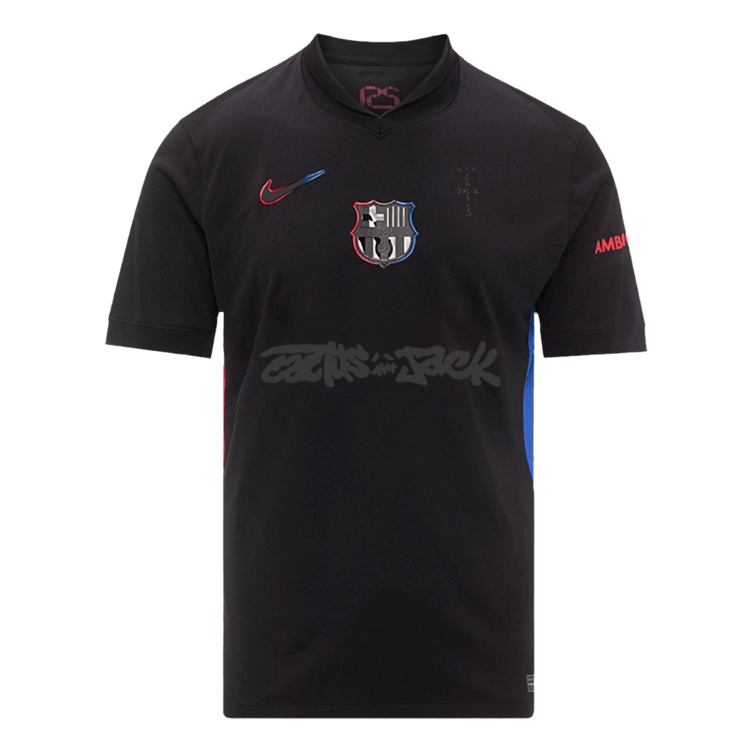 Barcelona X Travis Scott Away Soccer Jersey - Soccerdeal