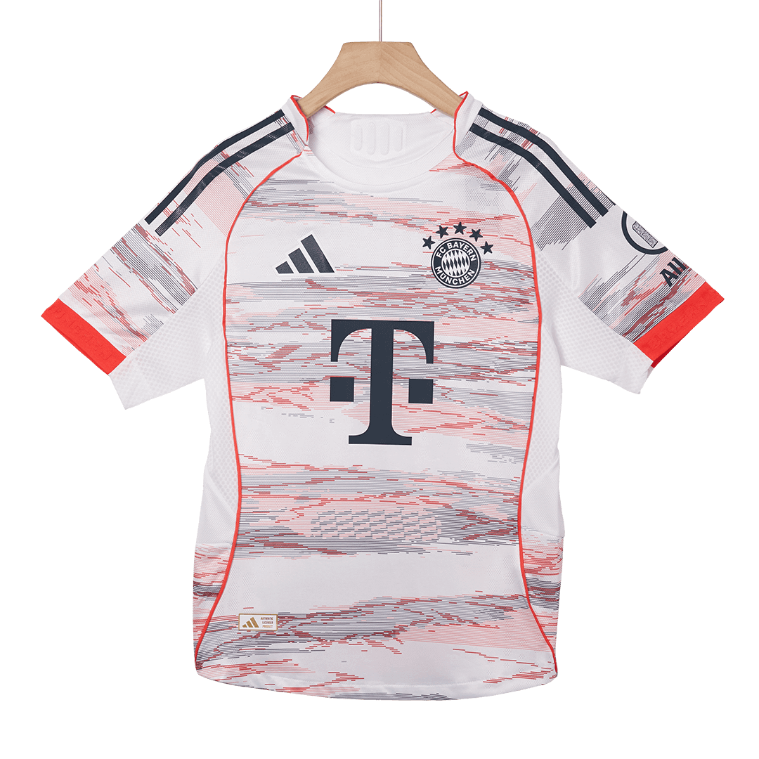 MÜLLER Special #25 Bayern Munich Away Soccer Jersey 2025/26 Player Version - Soccerdeal
