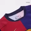 Kid's Barcelona Home Soccer Jersey Kit(Jersey+Shorts+Socks) 2024/25-Spotify Logo Without Text - Soccerdeal