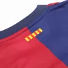 Kid's Barcelona Home Soccer Jersey Kit(Jersey+Shorts) 2024/25 - Soccerdeal