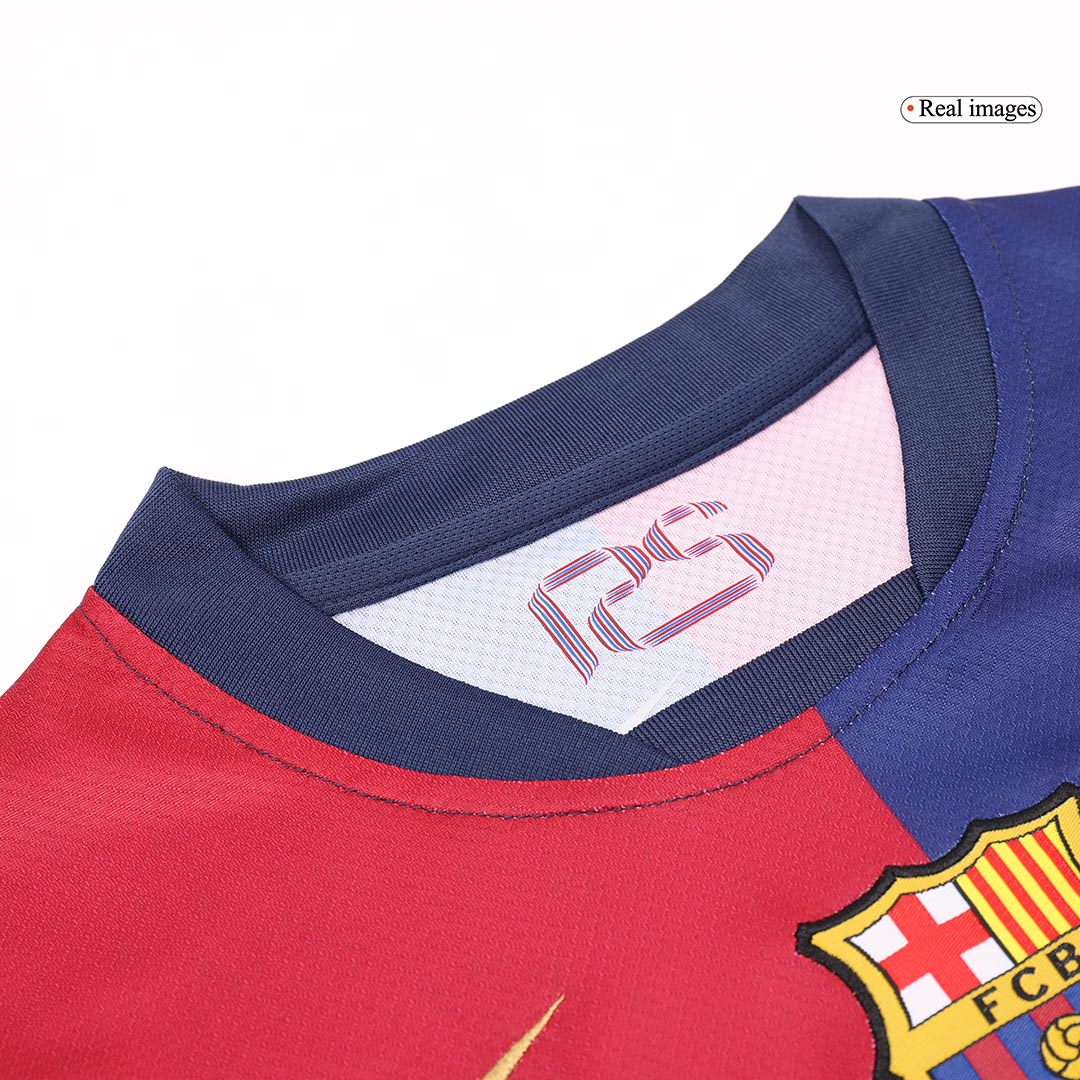 Kid's Barcelona Home Soccer Jersey Kit(Jersey+Shorts) - Soccerdeal