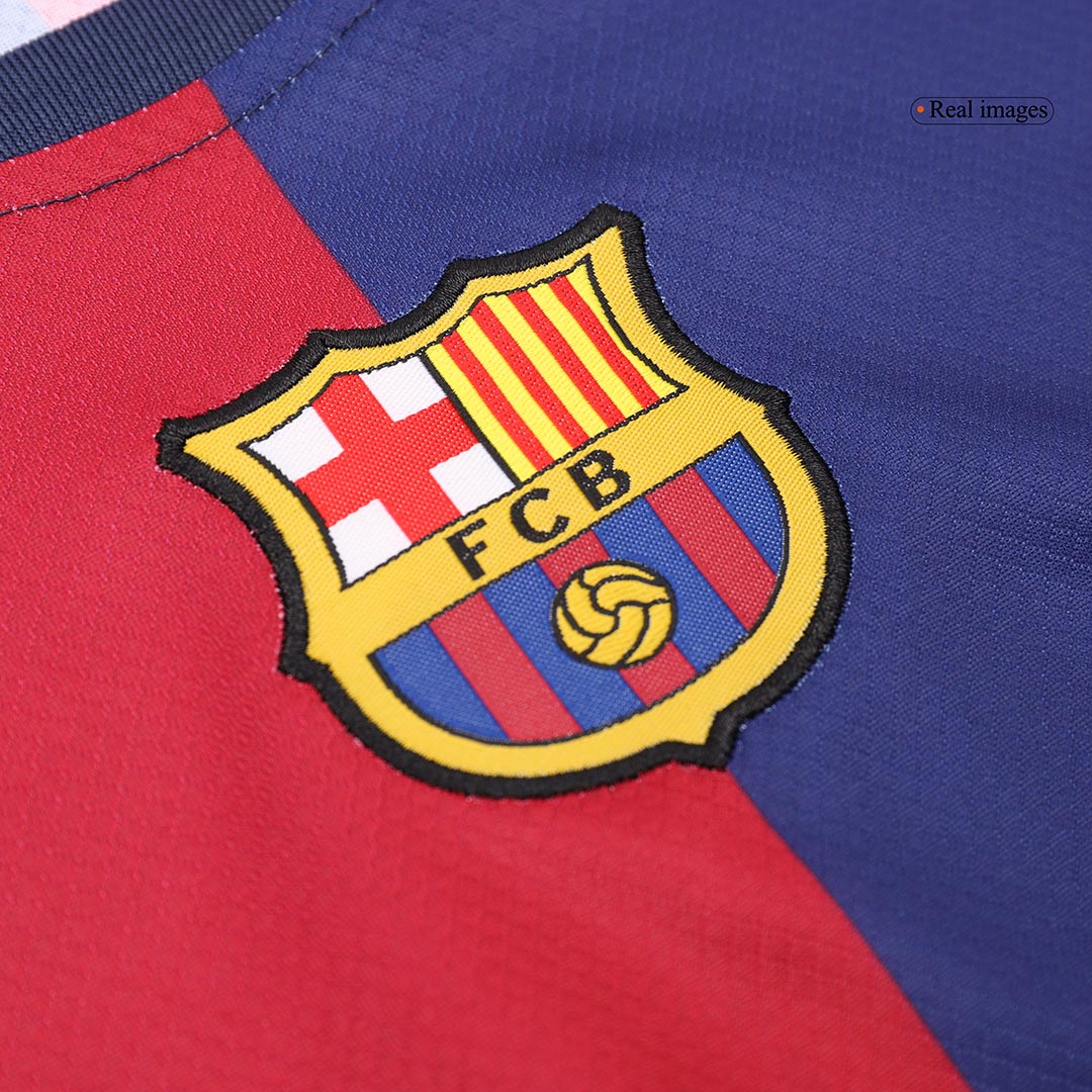 Kid's Barcelona Home Soccer Jersey Kit(Jersey+Shorts) - Soccerdeal
