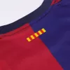 Kid's Barcelona Home Soccer Jersey Kit(Jersey+Shorts+Socks) 2024/25-Spotify Logo Without Text - Soccerdeal