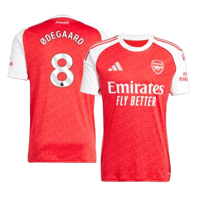 ØDEGAARD #8 Arsenal 
 Home Soccer Jersey 2025/26 - Soccerdeal