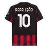RAFA LEÃO #10 AC Milan 
 Home Soccer Jersey 2025/26 - Soccerdeal