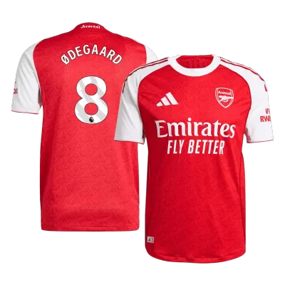 Authentic ØDEGAARD #8 Arsenal Home Soccer Jersey 2025/26 - Soccerdeal
