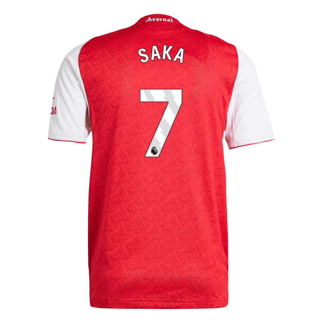 SAKA #7 Arsenal Home Soccer Jersey 2025/26 Player Version - Soccerdeal