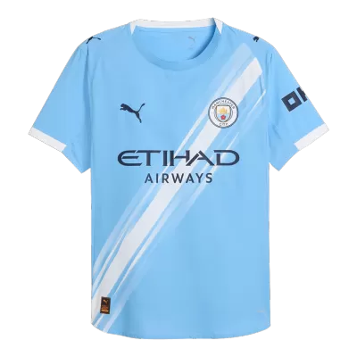 Authentic Manchester City Home Soccer Jersey 2025/26 - Soccerdeal