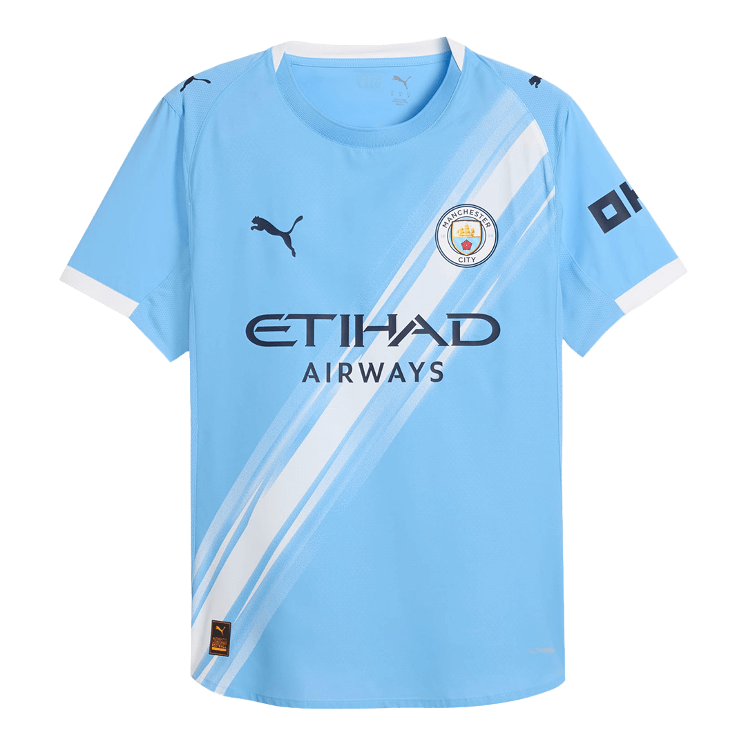 Manchester City Home Soccer Jersey 2025/26 Player Version - Soccerdeal