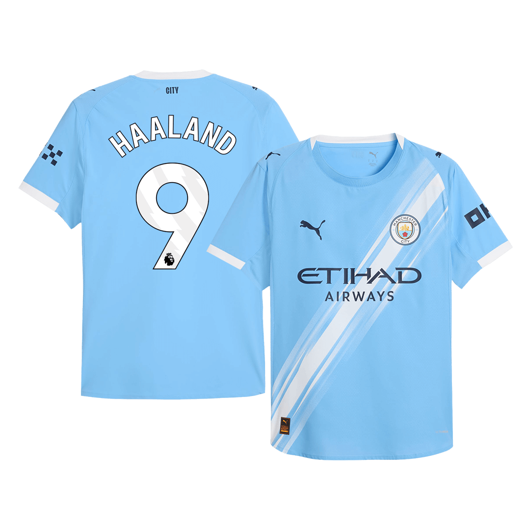 HAALAND #9 Manchester City Home Soccer Jersey 2025/26 Player Version - Soccerdeal