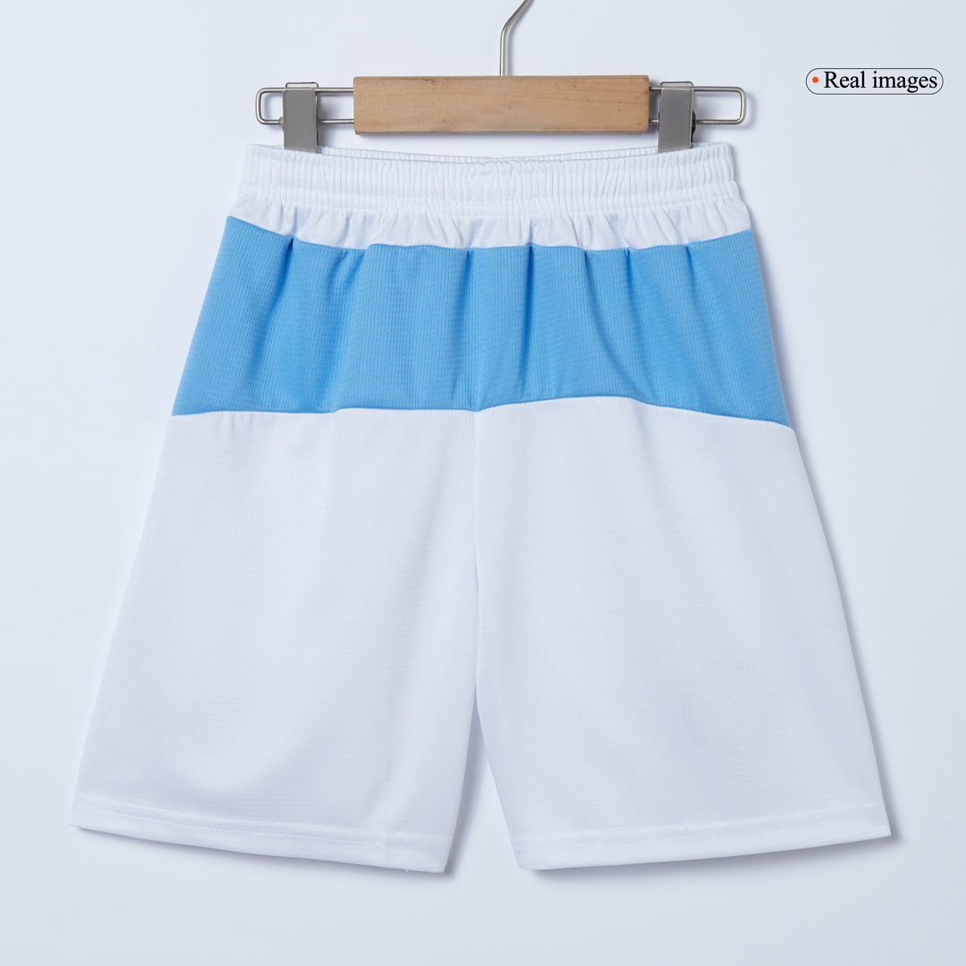 Kid's Manchester City Home Soccer Jersey Kit(Jersey+Shorts) 2025/26 - Soccerdeal