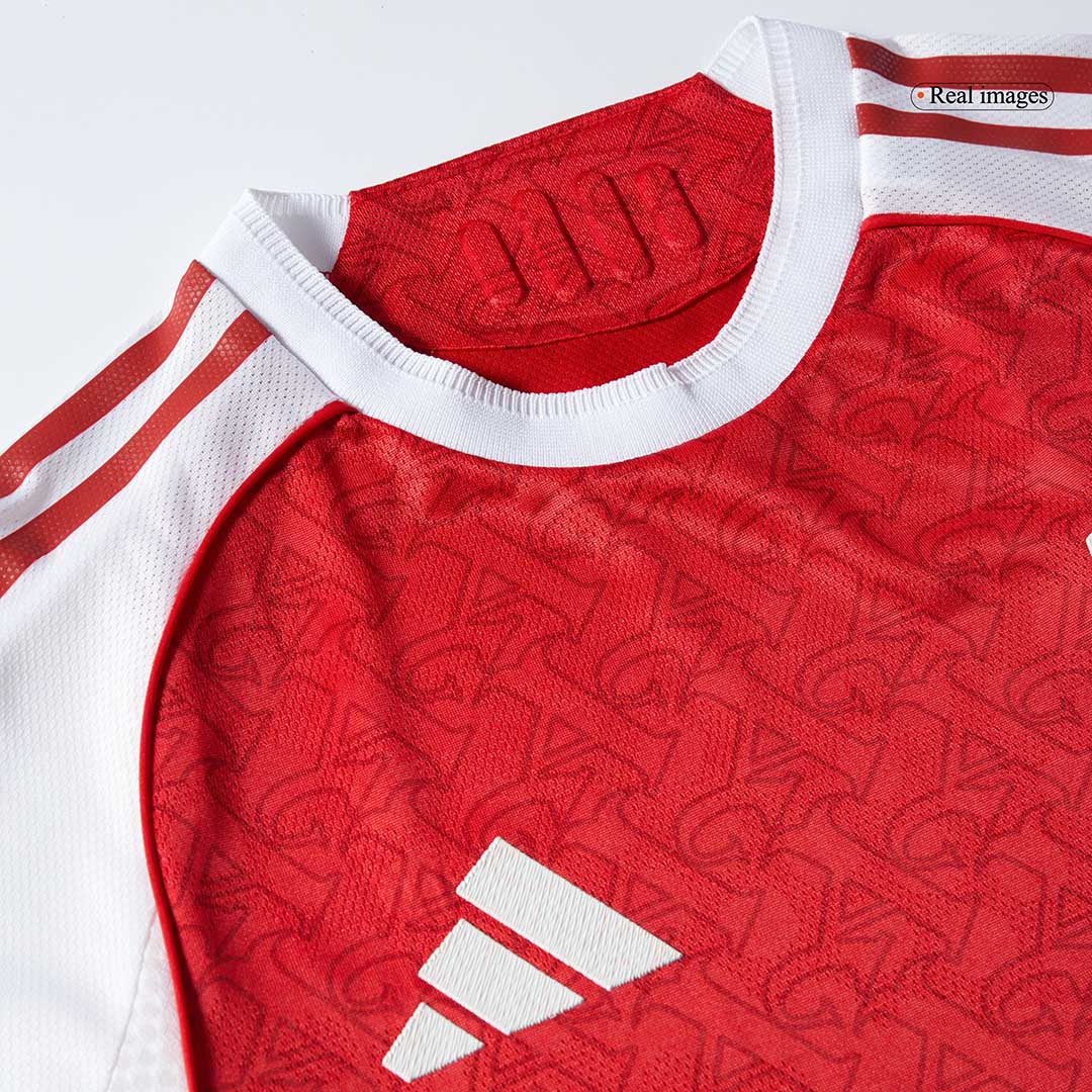 Arsenal Home Soccer Jersey Kit(Jersey+Shorts) 2025/26 Player Version - Soccerdeal