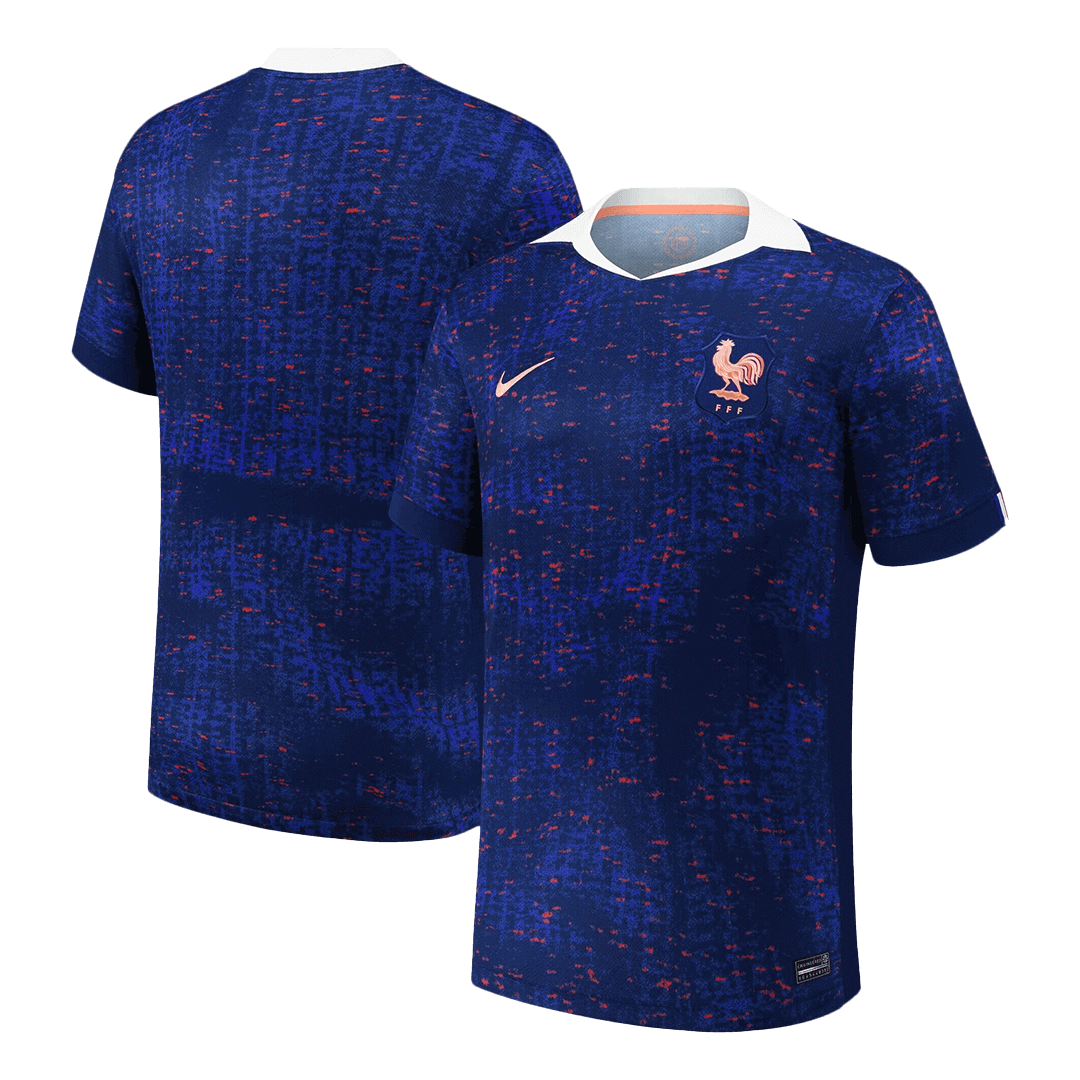 France Home Soccer Jersey 2025 - Women's Euro - Soccerdeal