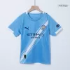 Kid's Manchester City Home Soccer Jersey Kit(Jersey+Shorts) 2025/26 - Soccerdeal