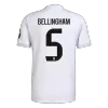 Authentic BELLINGHAM #5 Real Madrid Home Soccer Jersey 2025/26 - Soccerdeal