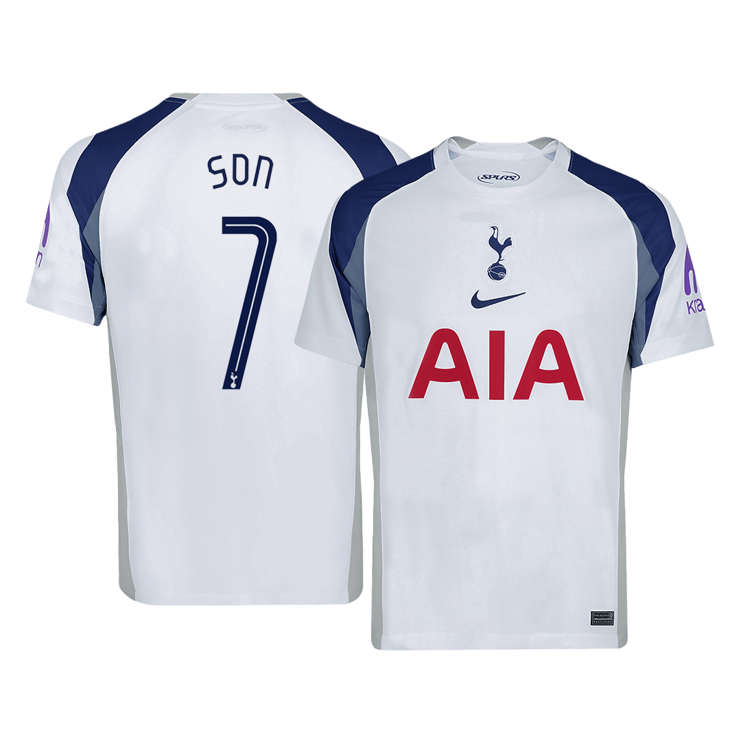 SON #7 Tottenham Hotspur Home Soccer Jersey 2025/26 -UCL - Soccerdeal