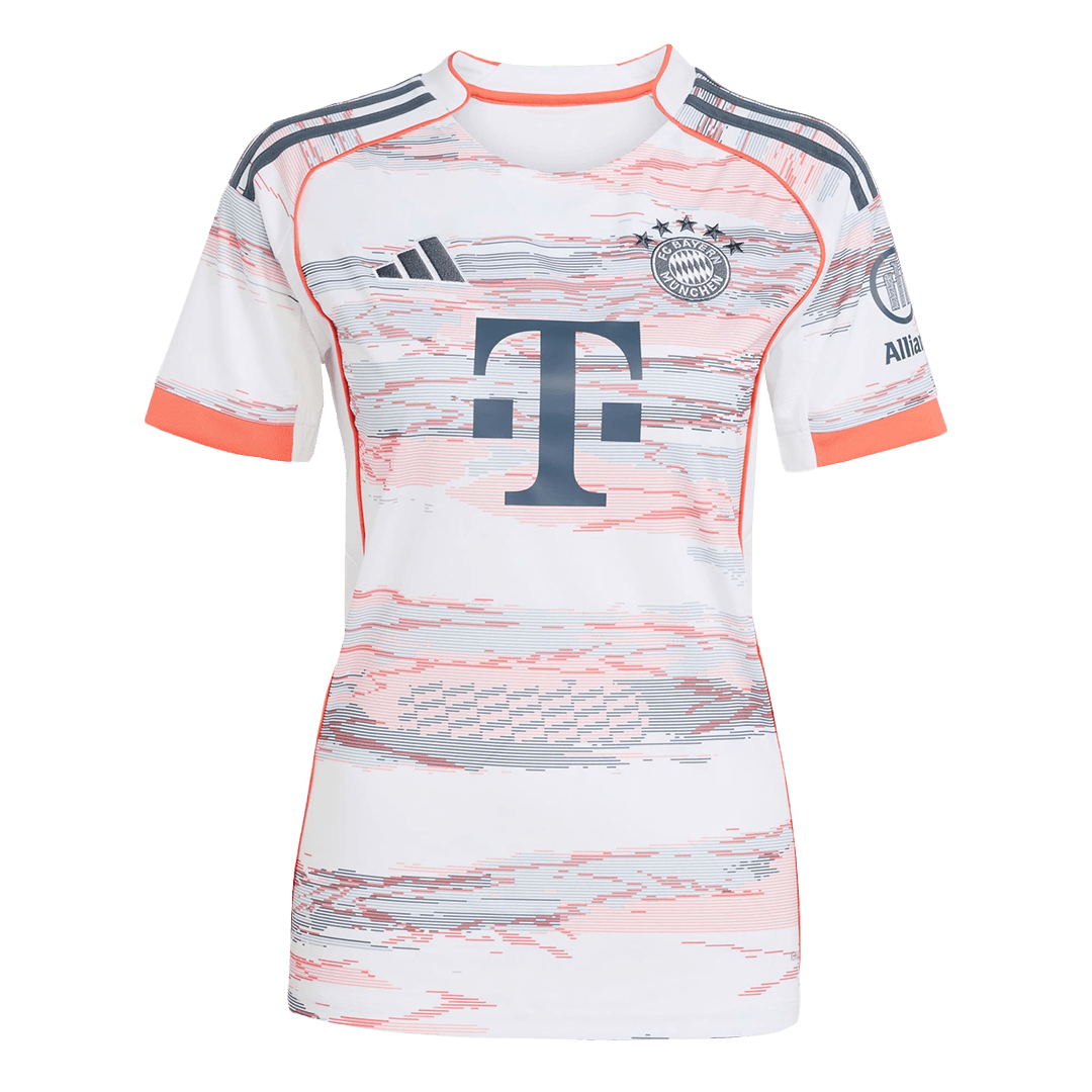 Women's Bayern Munich Away Soccer Jersey 2025/26 - Soccerdeal