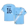Authentic RODRIGO #16 Manchester City Home Soccer Jersey 2025/26 - Club World Cup - Soccerdeal