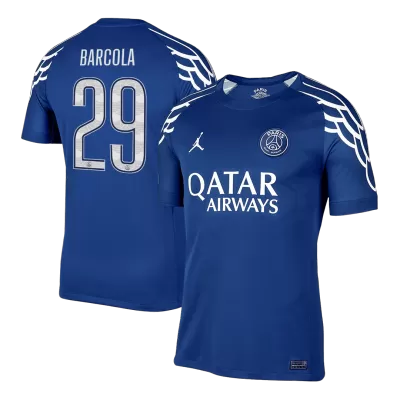 BARCOLA #29 PSG Fourth Away Soccer Jersey 2024/25 -UCL - Soccerdeal