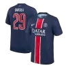 BARCOLA #29 Authentic PSG Home Soccer Jersey 2024/25 Navy - UCL - Soccerdeal