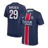 BARCOLA #29 Authentic PSG Home Soccer Jersey 2024/25 Navy - Soccerdeal
