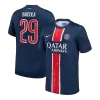 BARCOLA #29 PSG Home Soccer Jersey 2024/25 -UCL - Soccerdeal