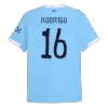 Authentic RODRIGO #16 Manchester City Home Soccer Jersey 2025/26 - Club World Cup - Soccerdeal