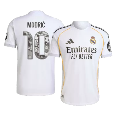 Authentic MODRIĆ Special #10 Real Madrid Home Soccer Jersey 2025/26 - Soccerdeal