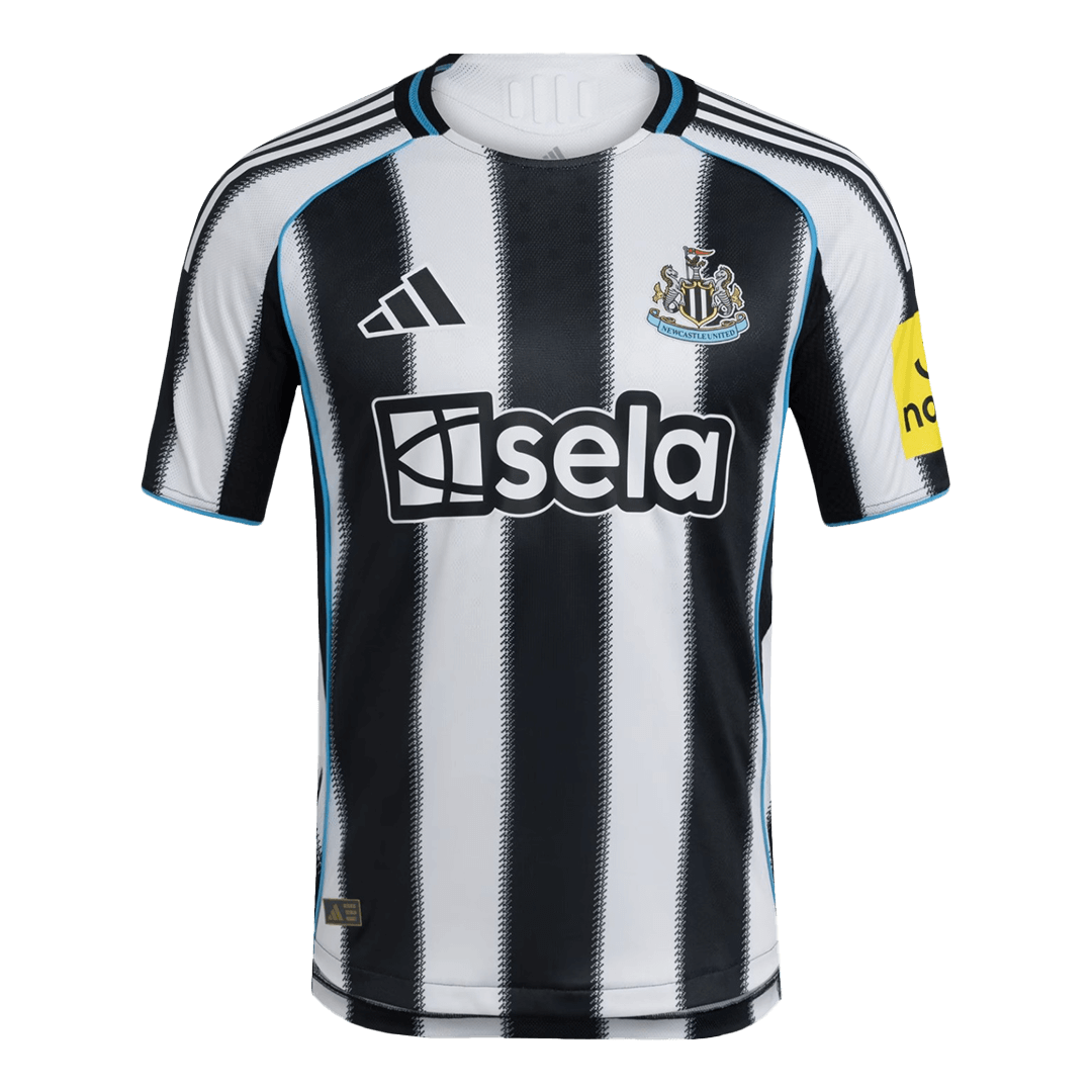Authentic Newcastle United Home Soccer Jersey 2025/26 - Soccerdeal
