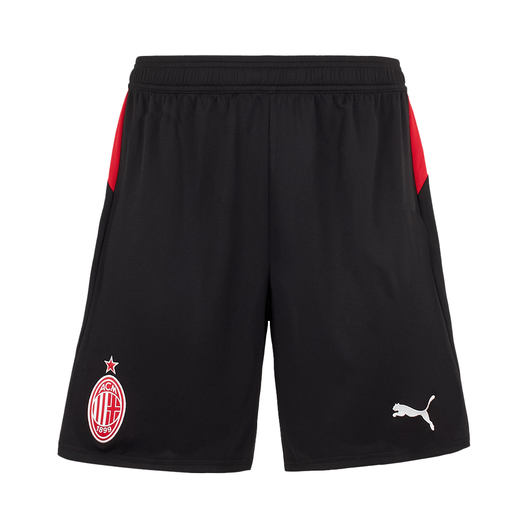 AC Milan Home Soccer Shorts 2025/26 - Soccerdeal