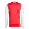 Arsenal Home Long Sleeve Soccer Jersey 2025/26 - Soccerdeal