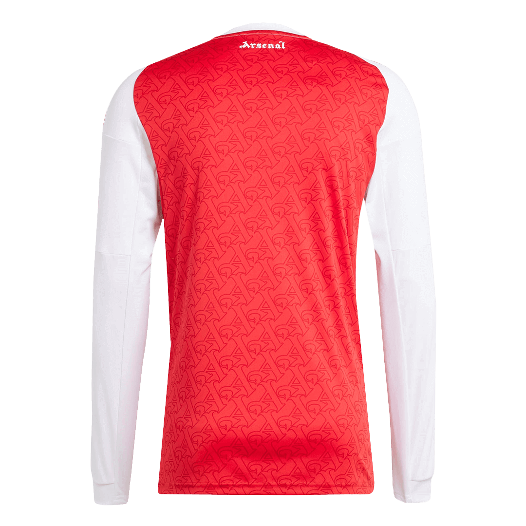 Arsenal Home Long Sleeve Soccer Jersey 2025/26 - Soccerdeal
