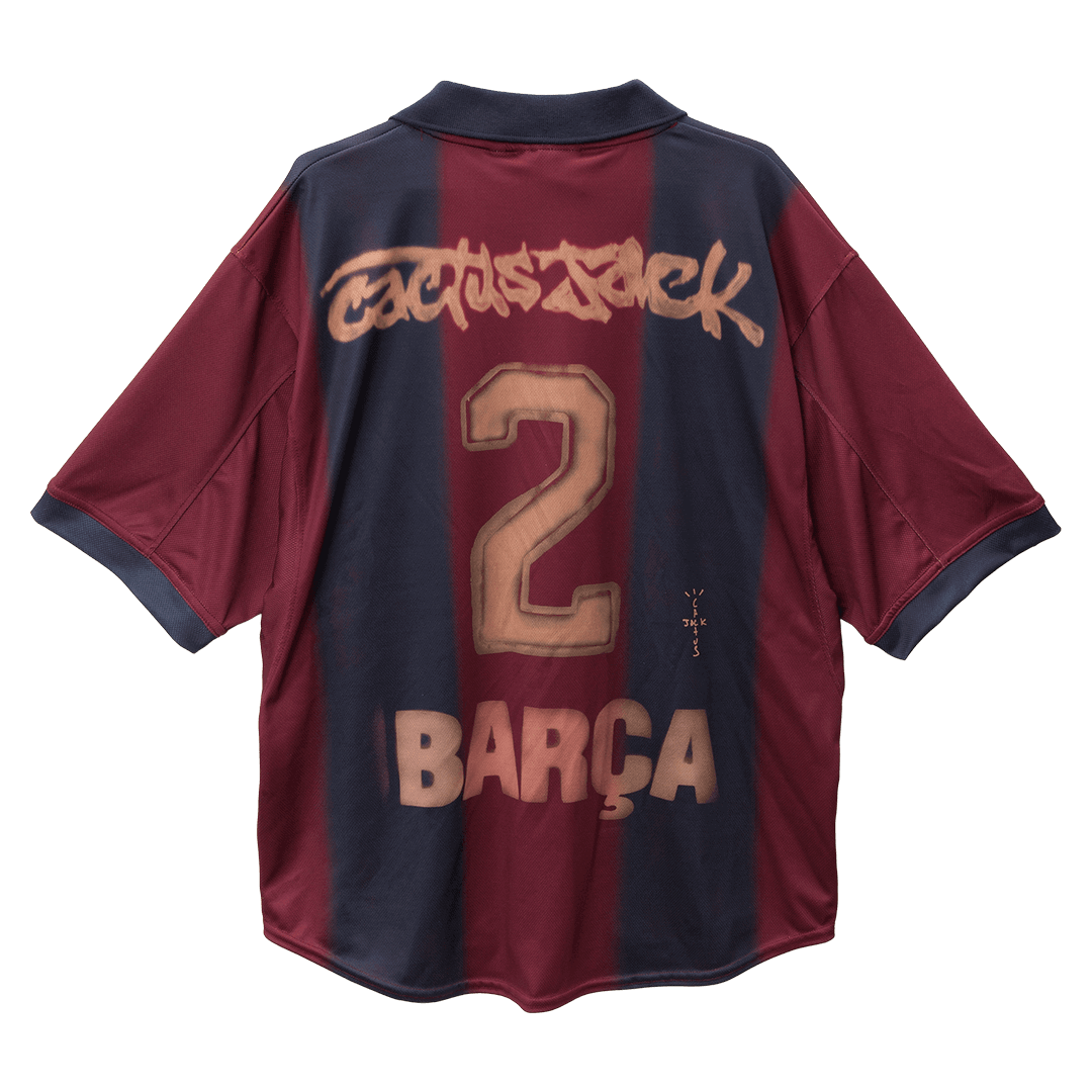 Retro 2000/01 Barcelona Home Soccer Jersey - Soccerdeal