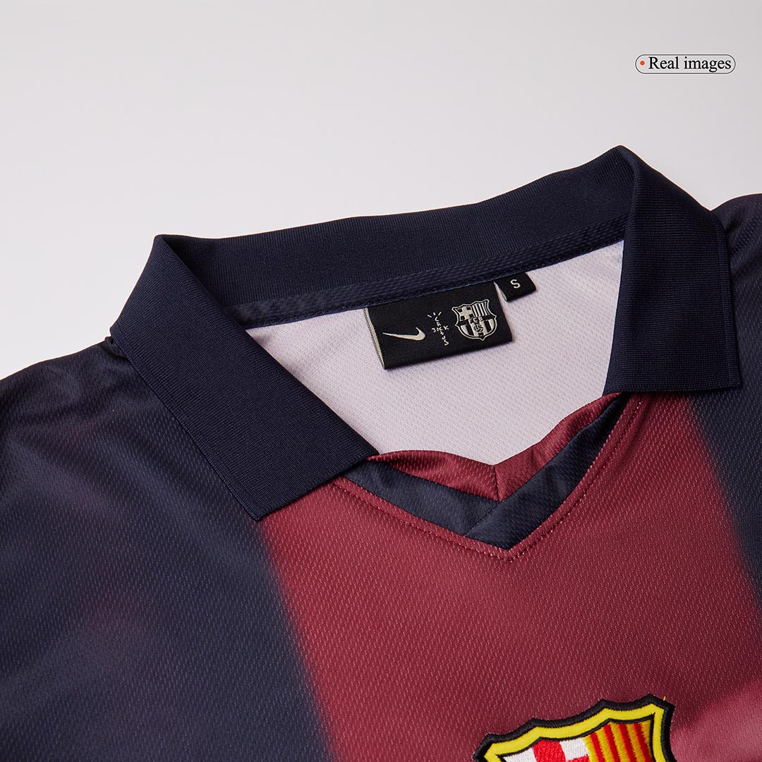 Retro 2000/01 Barcelona Home Soccer Jersey - Soccerdeal