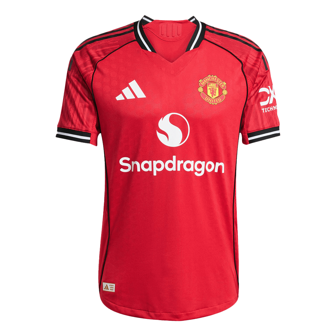 Manchester United Home Soccer Jersey 2025/26 Player Version - Soccerdeal