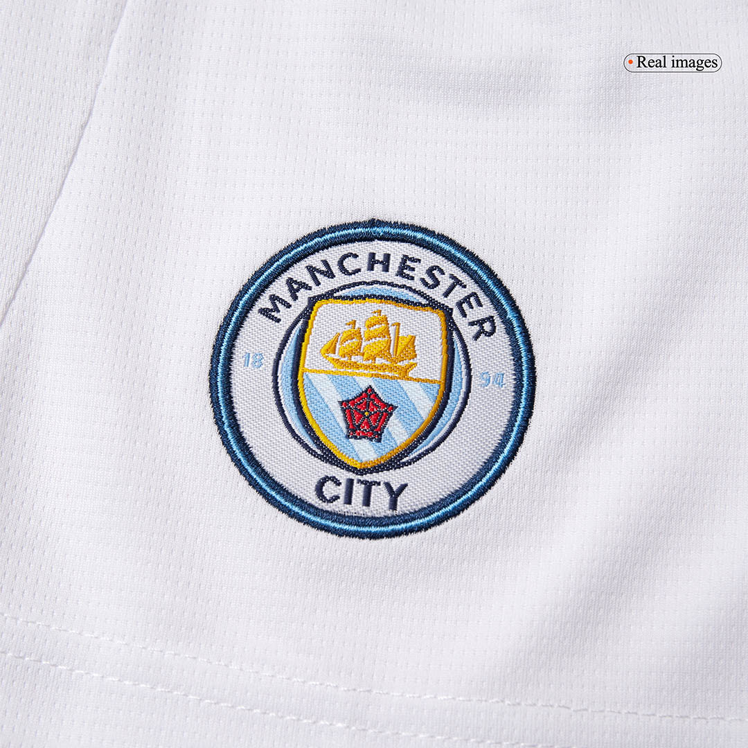 Manchester City Home Soccer Shorts 2025/26 - Soccerdeal