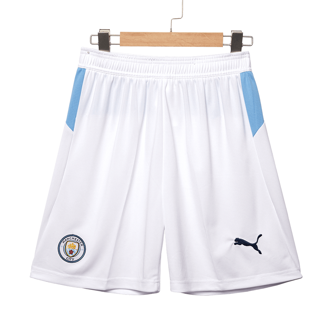 Manchester City Home Soccer Shorts 2025/26 - Soccerdeal