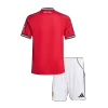Kid's Manchester United Home Soccer Jersey Kit(Jersey+Shorts) 2025/26 - Soccerdeal