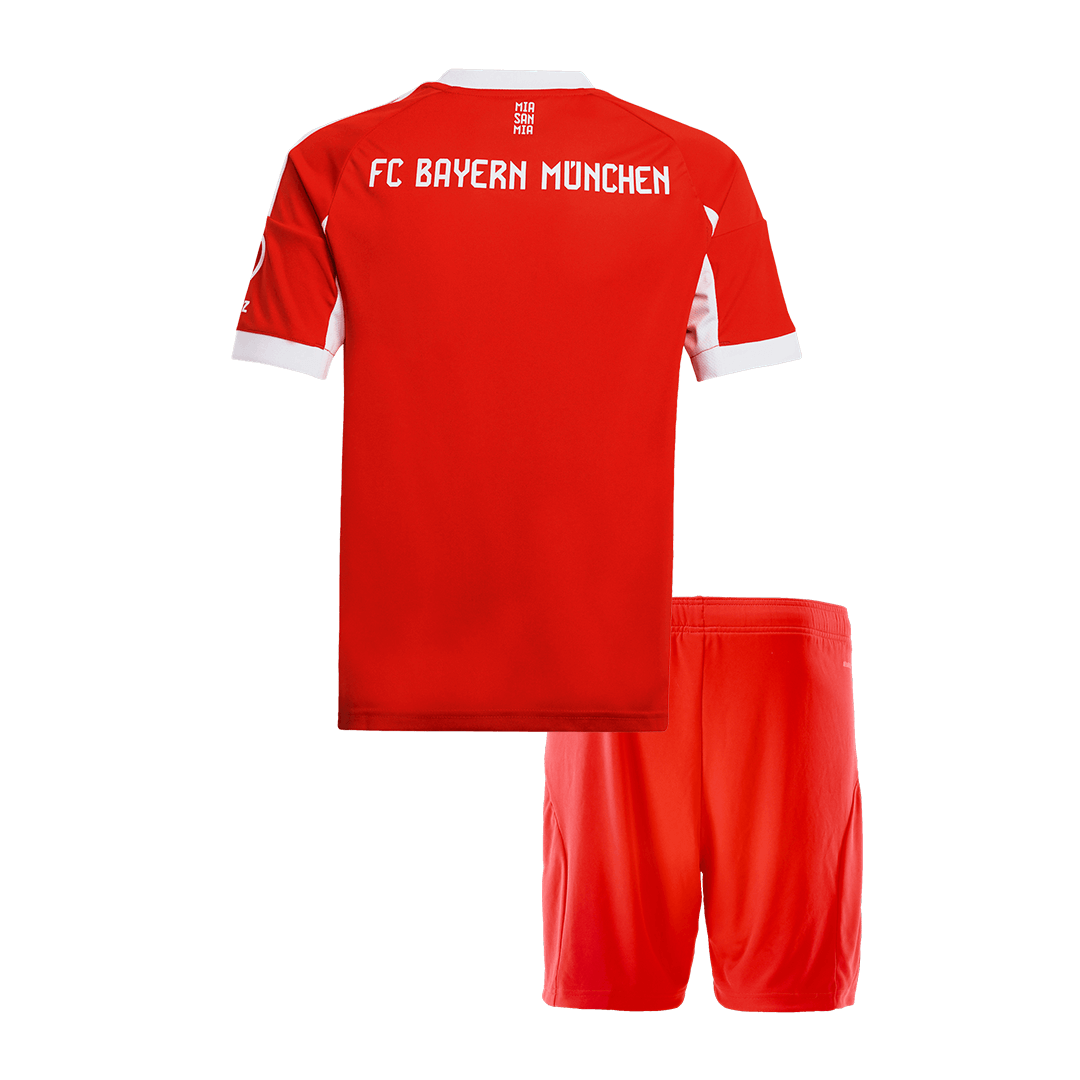 Kid's Bayern Munich Home Soccer Jersey Kit(Jersey+Shorts) 2025/26 - Soccerdeal