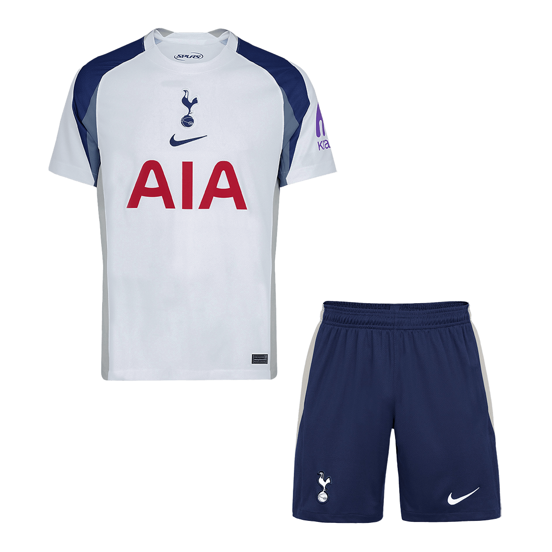 Tottenham Hotspur Home Soccer Jersey Kit(Jersey+Shorts) 2025/26 - Soccerdeal