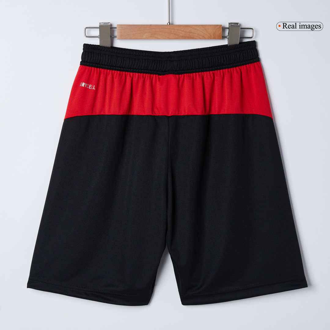 AC Milan Home Soccer Shorts 2025/26 - Soccerdeal